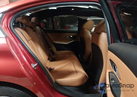 2021 BMW 330I xDrive из США, поврежденный, VIN 3MW5R7J09M8B71180